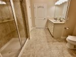 Master Bathroom Suite with Walk-in Shower - Main Floor 